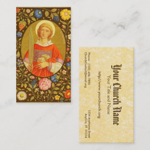 St. Stephanus der ProtoMartyrer (PM 08) FB Standar Visitenkarte