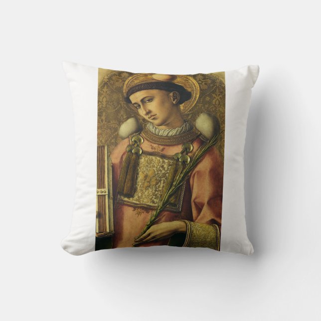 St. Stephen Apostel der siebzigsten Protomartyr Kissen (Vorderseite)