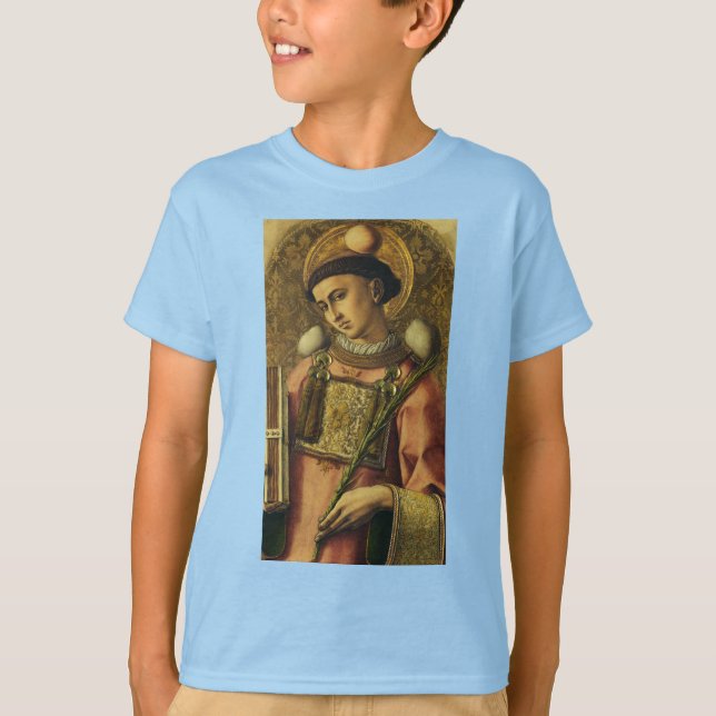 St. Stephen Apostel der siebzigsten Protomartyr T-Shirt (Vorderseite)