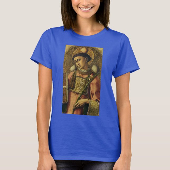 St. Stephen Apostel der siebzigsten Protomartyr T-Shirt (Vorderseite)