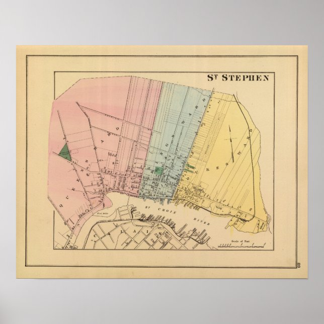 St Stephen NB Poster (Vorne)
