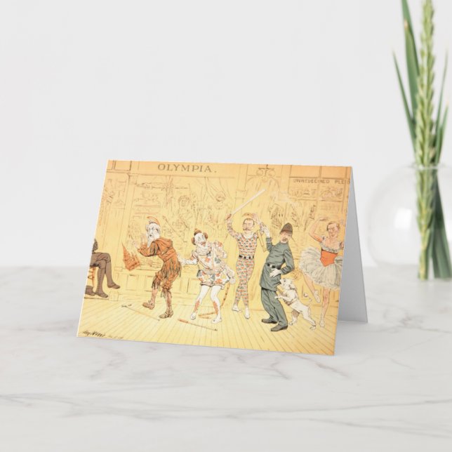 St Stephen Pantomime Karte (Vorderseite)