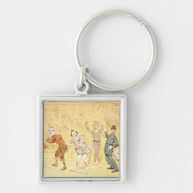 St Stephen Pantomime Schlüsselanhänger (Vorne)