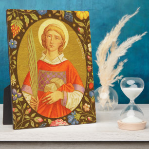 St. Stephen (PM 08) 8"x10" Plaque 2 with Easel Fotoplatte