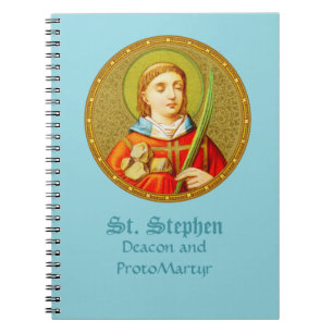 St. Stephen (SNV 26) (Rundes Bild) Notizblock