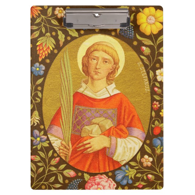 St. Stephen the ProtoMartyr (PM 08) Anpassbar Klemmbrett (Vorderseite)