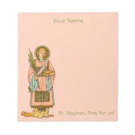 St. Stephen the ProtoMartyr (RLS 17) 5,5"x6" Notizblock