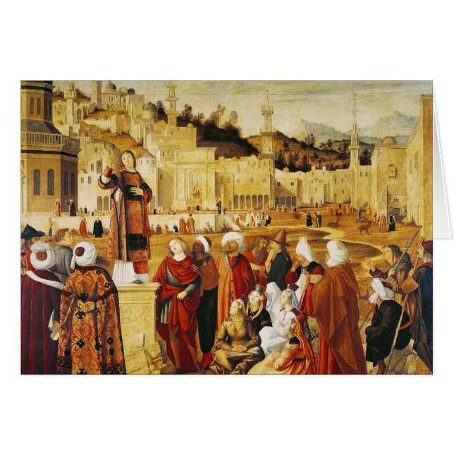 St- Stephenpredigen (Vorderseite (Horizontal))