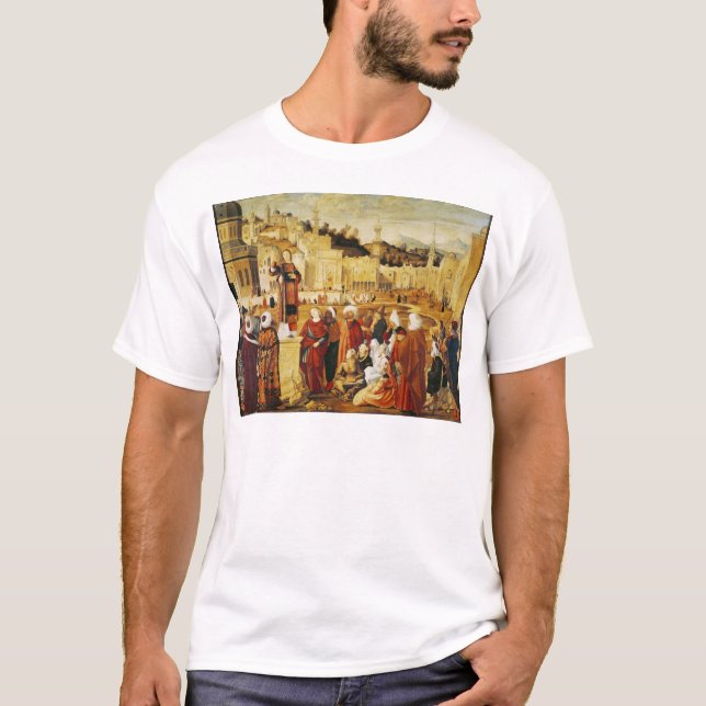 St- Stephenpredigen T-Shirt (Vorderseite)