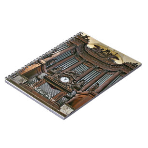 St Sulpice organ notebook Notizblock