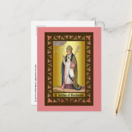St. Swithin von Winchester Postkarte