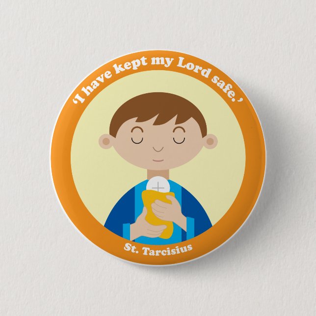 St. Tarcisius Button (Vorderseite)