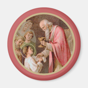 St. Tarcisius empfängt die Eucharistie (BL 02) Magnet