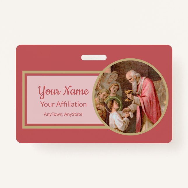 St. Tarcisius Erhalt der Eucharistie (BL 02) Ausweis (Vorderseite)