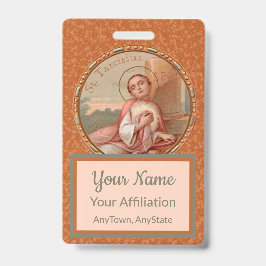 St. Tarcisius of Rome Roundel (BF 004) Ausweis