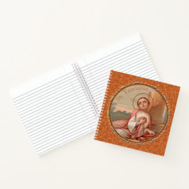 St. Tarcisius of Rome Roundel (BF 004) Notizbuch