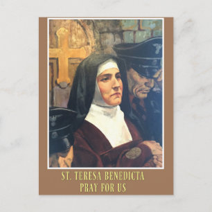 ST. TERESA BENEDICTA DES CROSS EDITH STEIN POSTKARTE