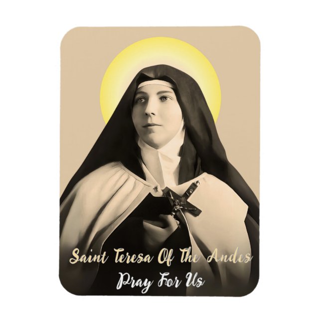 ST. TERESA DER ANDES MAGNET (Vertikal)
