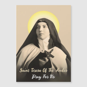 ST. TERESA DER ANDES MAGNETKARTE