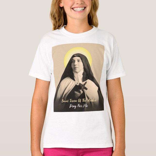 ST. TERESA DER ANDES T-Shirt (Vorderseite)