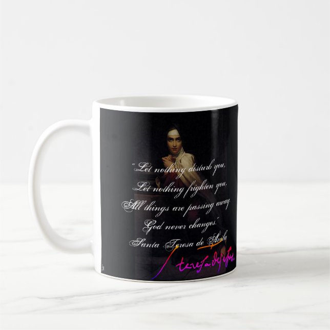 St. Teresa of Ávila – François Gérard – Tasse –Cup (Links)