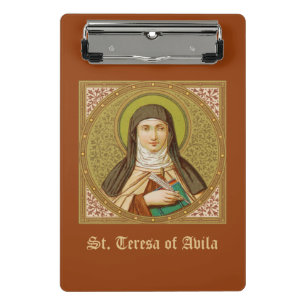 St. Teresa of Avila (SNV 27) Mini Clipboard #2a Klemmbrett