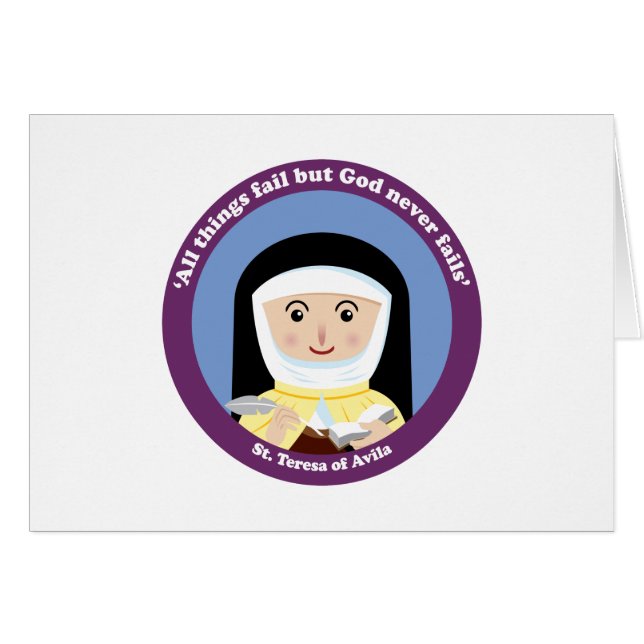 St. Teresa von Avila (Vorderseite (Horizontal))