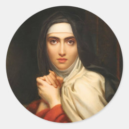 St. Teresa Von Avila Aufkleber