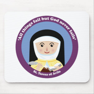 St Teresa von Avila Mousepad