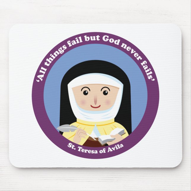 St Teresa von Avila Mousepad (Vorne)