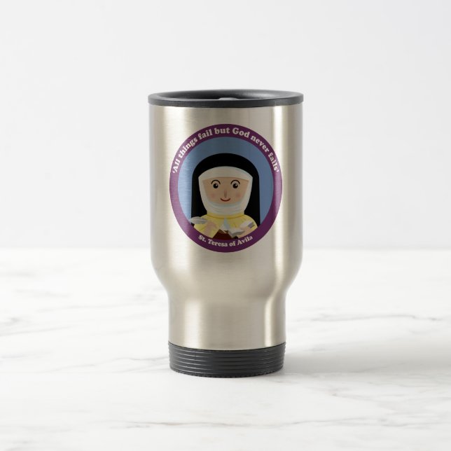 St Teresa von Avila Reisebecher (Mittel)