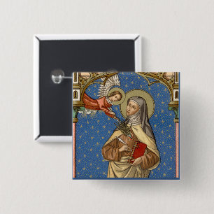 St. Teresa von Avila (SAU 28) Button