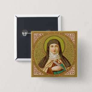 St. Teresa von Avila (SNV 27) Platz Button