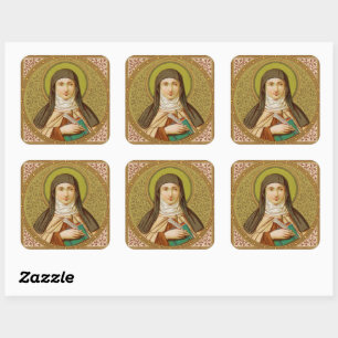 St. Teresa von Avila (SNV 27) Quadratischer Aufkleber