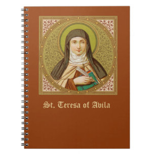 St. Teresa von Avila (SNV 27) (Square Image) Notizblock