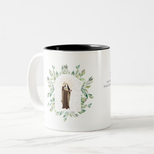 St. Teresa von Avila Tasse (Vorderseite Links)