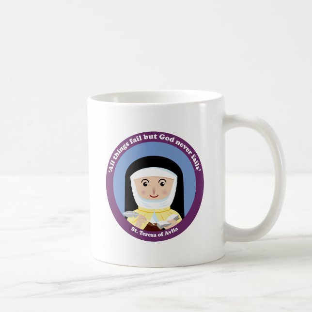 St Teresa von Avila Tasse (Rechts)