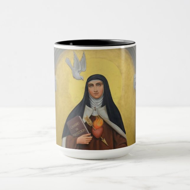 St Teresa von Avila Teresa von Jesus Carmelites Tasse (Zentrum)