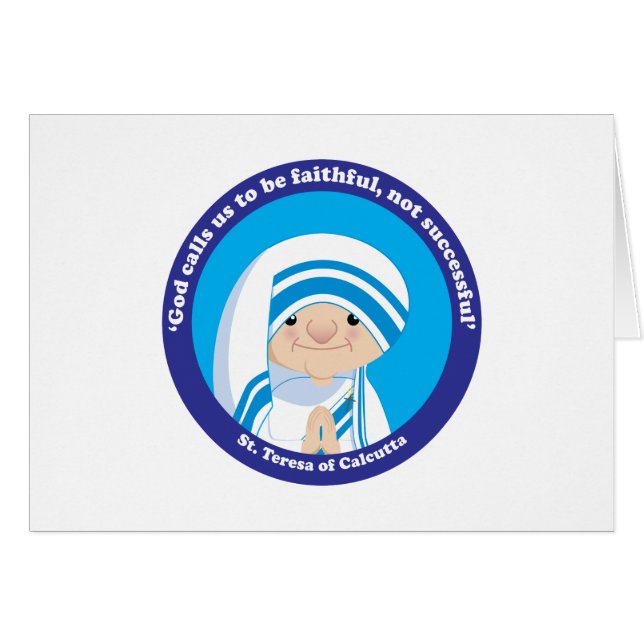 St. Teresa von Kalkutta (Vorderseite (Horizontal))