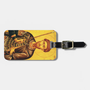 St. Theodore Tiron-Orthodoxe Ikone Gepäckanhänger