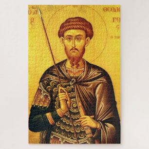 St. Theodore Tiron-Orthodoxe Ikone Puzzle