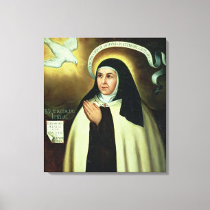 St Theresa von Avila 1570 Leinwanddruck