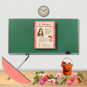 St. Therese All Saints Party Katholisches Spiel Sc Poster