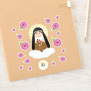 St. Therese Aufkleber