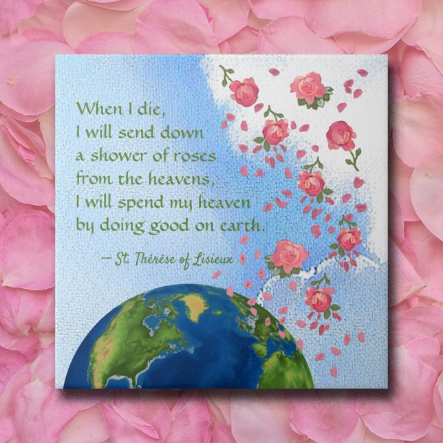 St. Therese (BJE 01; Europa/Afrika) Fliese (Von Creator hochgeladen)