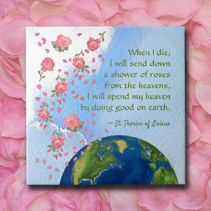 St. Therese (BJE 01; Nord- und Südamerika) Fliese