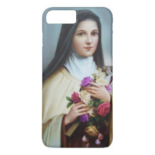 St. Therese das kleine Blumen-Rosen-Kruzifix Case-Mate iPhone Hülle
