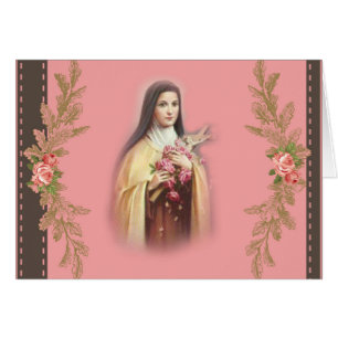 St. Therese die kleinen Blumen-Rosa-Rosen