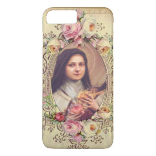 St. Therese die kleinen Weiß-Rosen der Blume Case-Mate iPhone Hülle