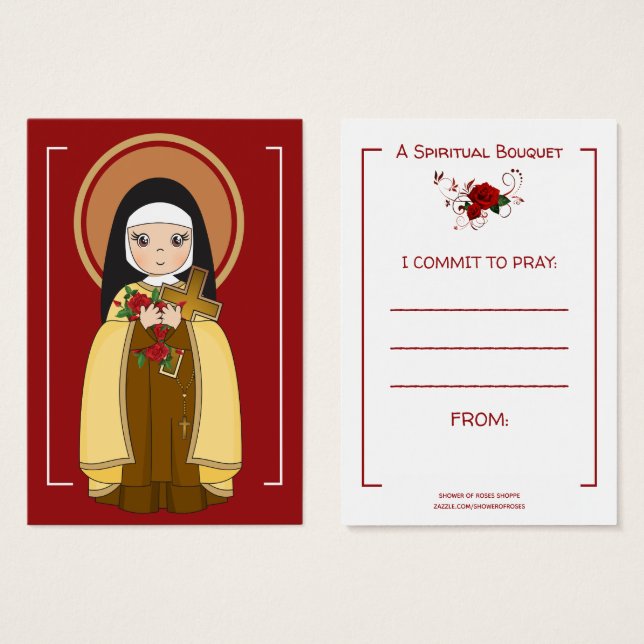 St. Therese Jesus Spiritual (Vorne & Hinten)